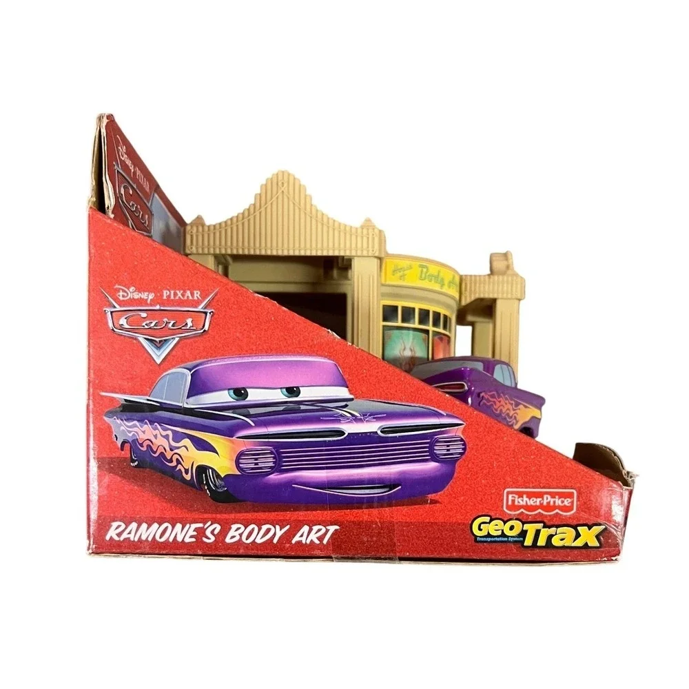 GeoTrax Ramones Body Art Playset Pixar Cars